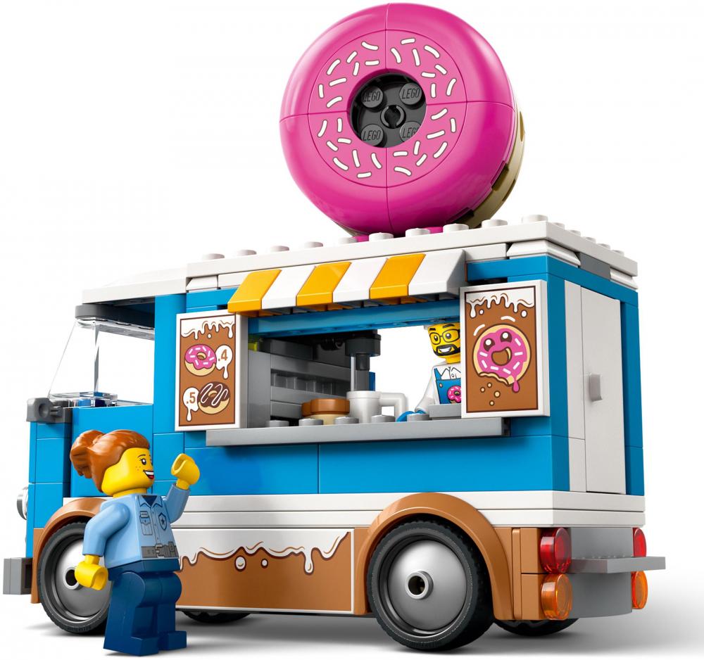 LEGO® City Fahrzeuge Donut Truck 196 Teile 60452