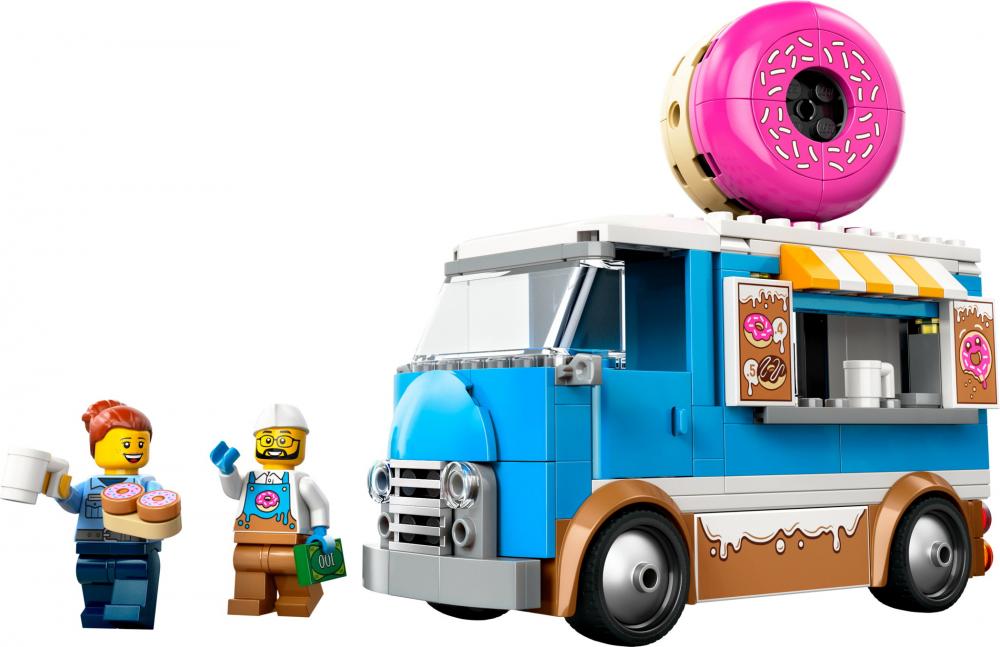 LEGO® City Fahrzeuge Donut Truck 196 Teile 60452