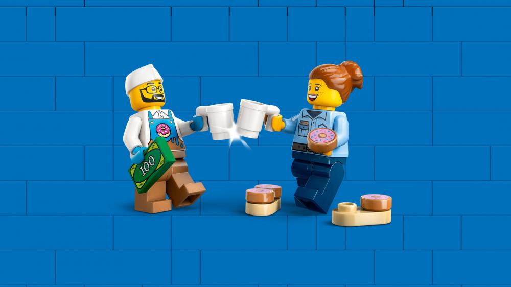 LEGO® City Fahrzeuge Donut Truck 196 Teile 60452
