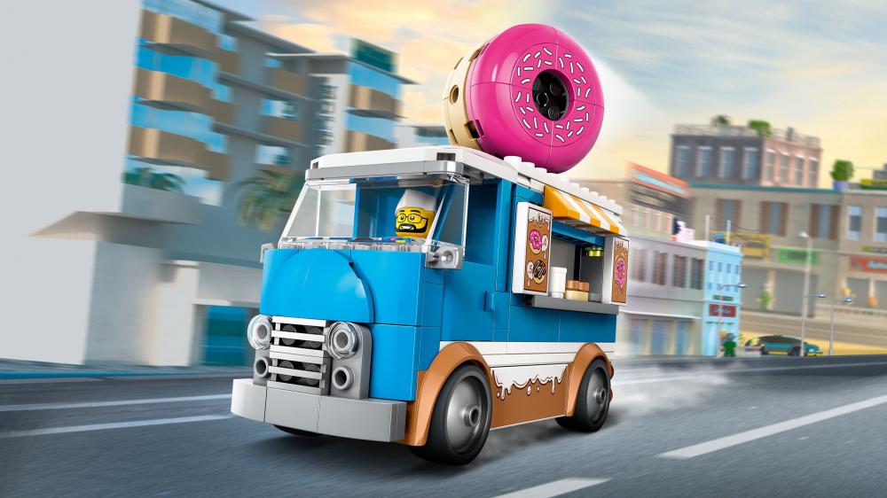LEGO® City Fahrzeuge Donut Truck 196 Teile 60452