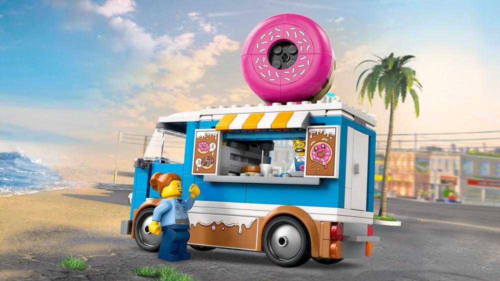 LEGO® City Fahrzeuge Donut Truck 196 Teile 60452