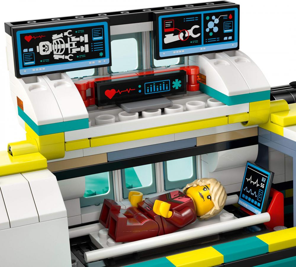 LEGO® City Notfallrettungsflugzeug 403 Teile 60465