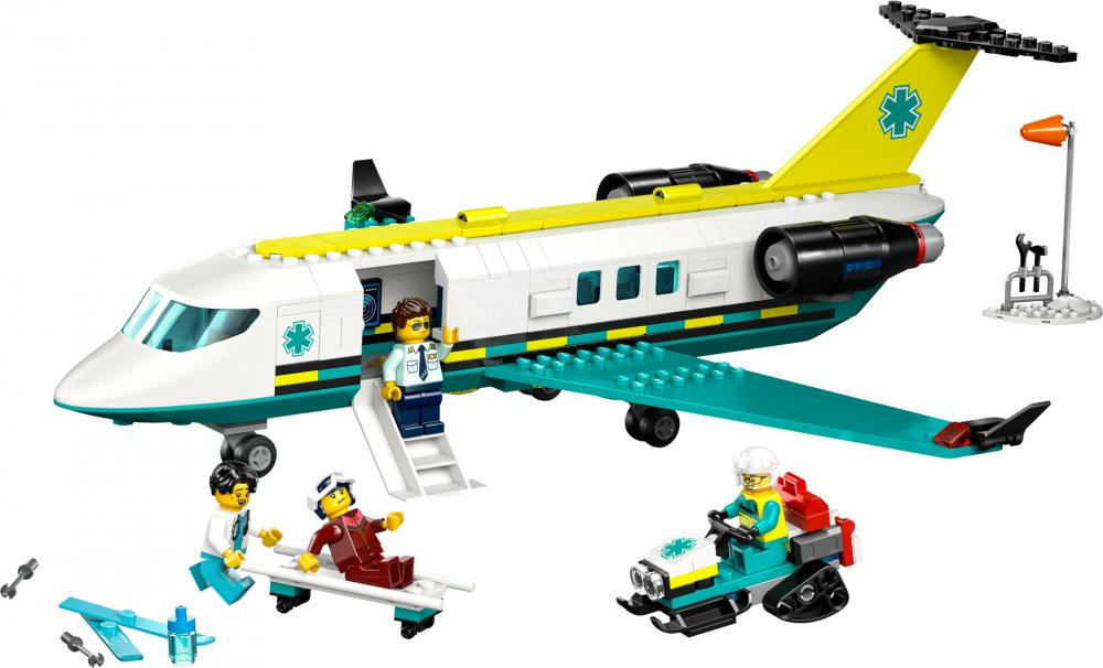 LEGO® City Notfallrettungsflugzeug 403 Teile 60465