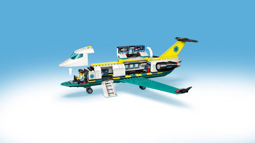 LEGO® City Notfallrettungsflugzeug 403 Teile 60465
