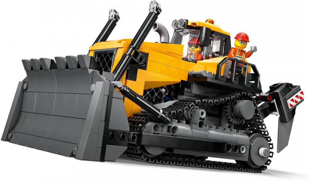 LEGO® City Gelber Bulldozer 682 Teile 60466