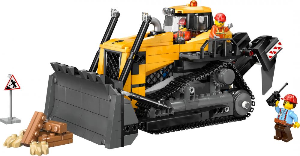 LEGO® City Gelber Bulldozer 682 Teile 60466