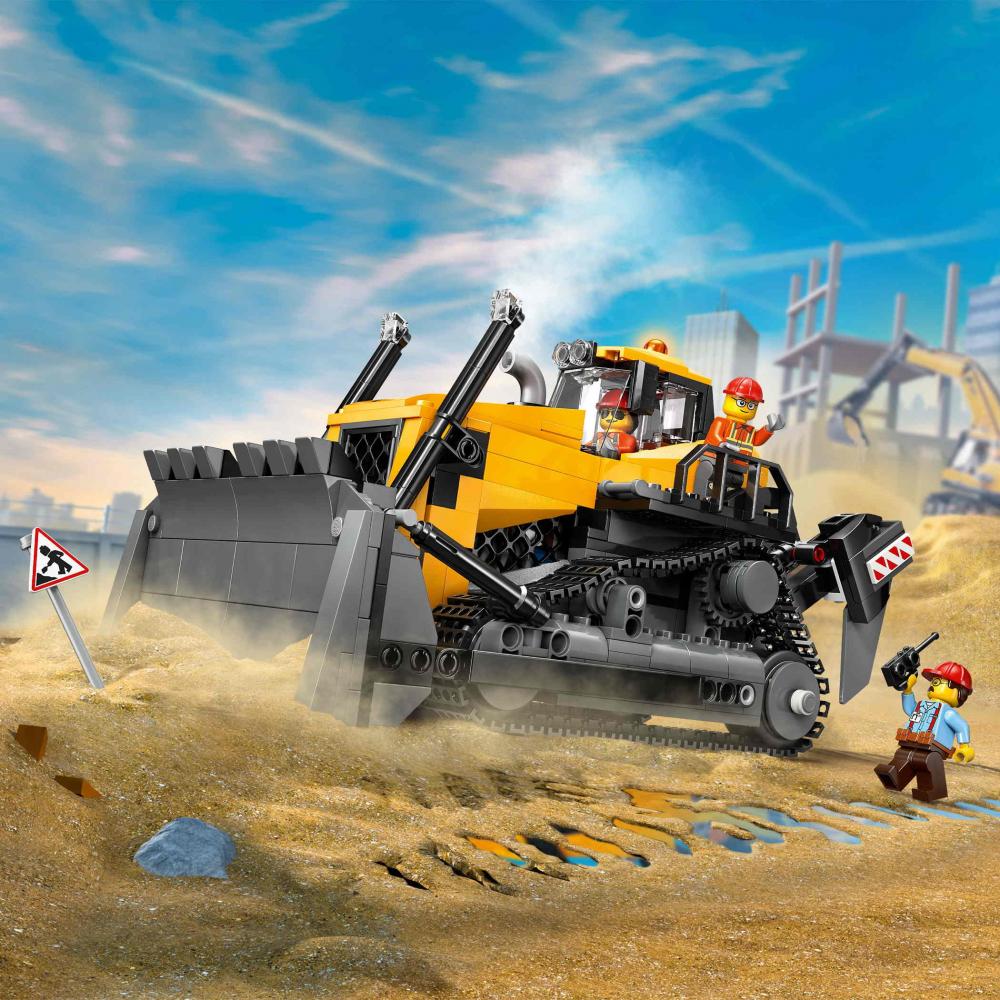 LEGO® City Gelber Bulldozer 682 Teile 60466