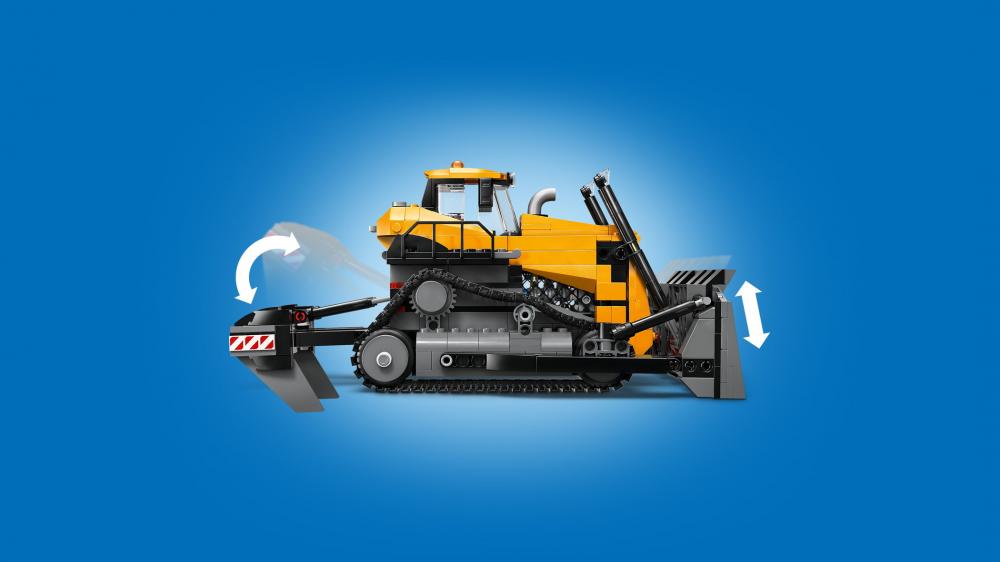 LEGO® City Gelber Bulldozer 682 Teile 60466