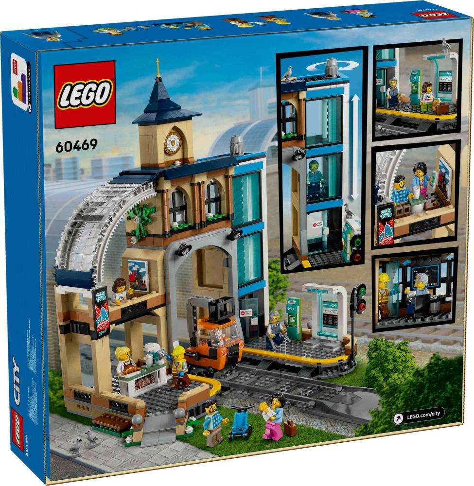 LEGO® City Hauptbahnhof 752 Teile 60469