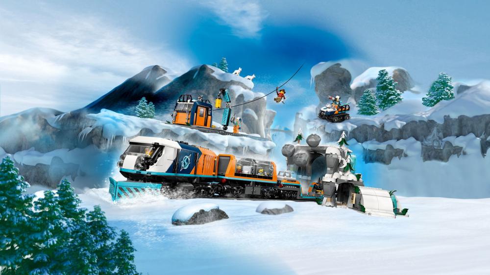 LEGO® City Arktis-Polarexpress 1517 Teile 60470