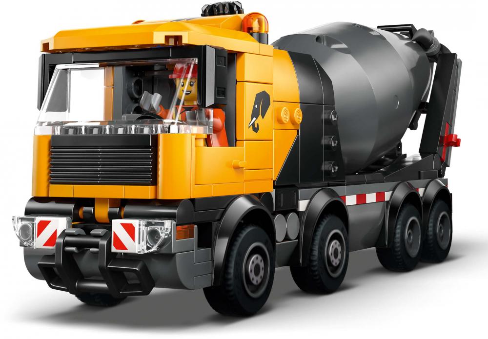 LEGO® City Fahrzeuge Betonmischer 371 Teile 60478
