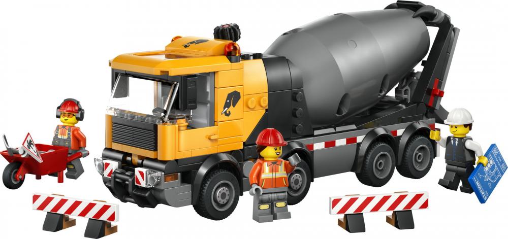 LEGO® City Fahrzeuge Betonmischer 371 Teile 60478
