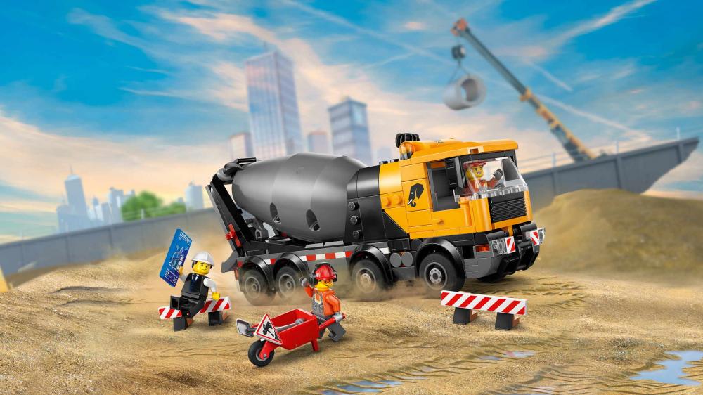 LEGO® City Fahrzeuge Betonmischer 371 Teile 60478