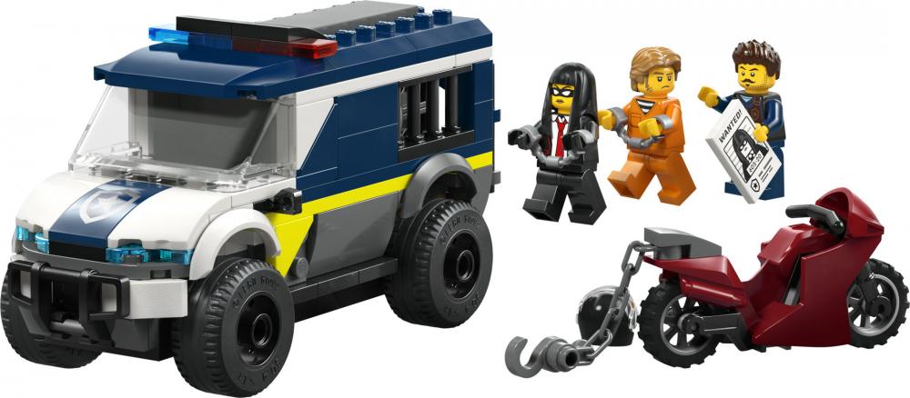 LEGO® City Polizei Gefangenentransporter 198 Teile 60479