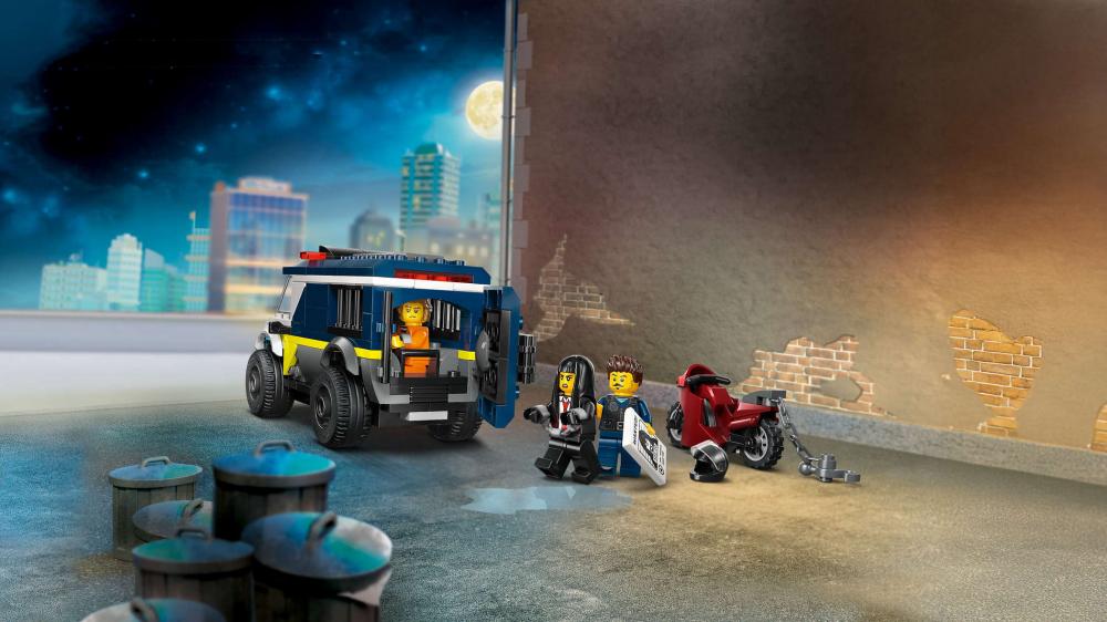 LEGO® City Polizei Gefangenentransporter 198 Teile 60479
