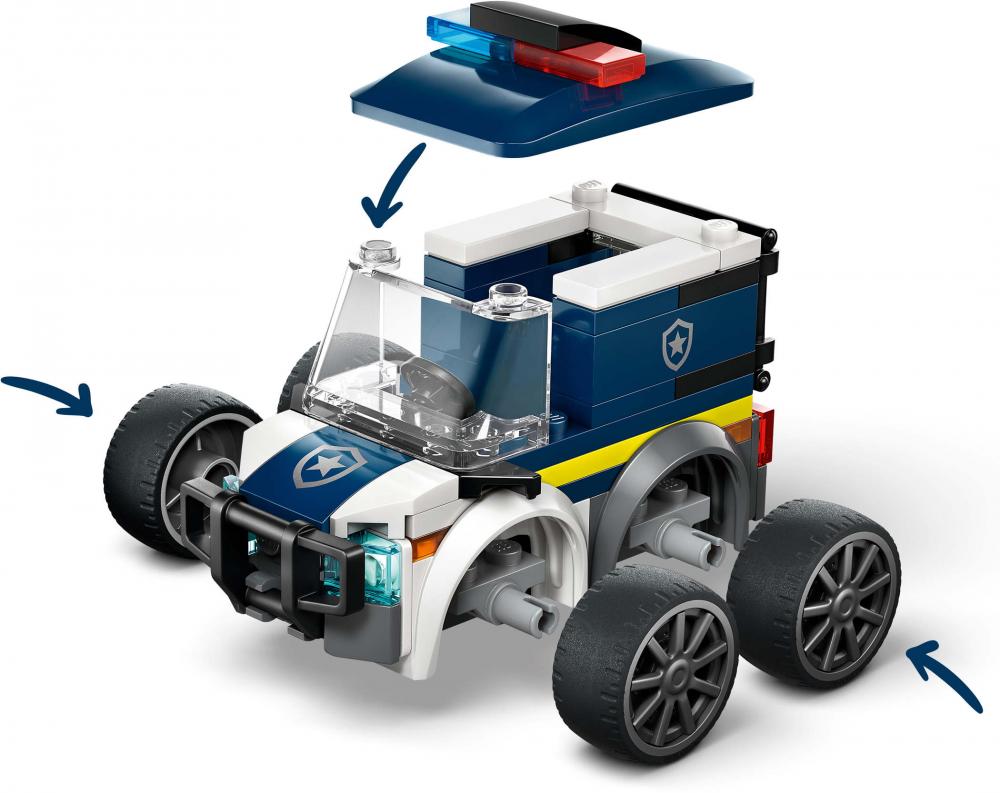 LEGO® City Brick Rides Coole Flitzer - Polizei-Truck 71 Teile 60481