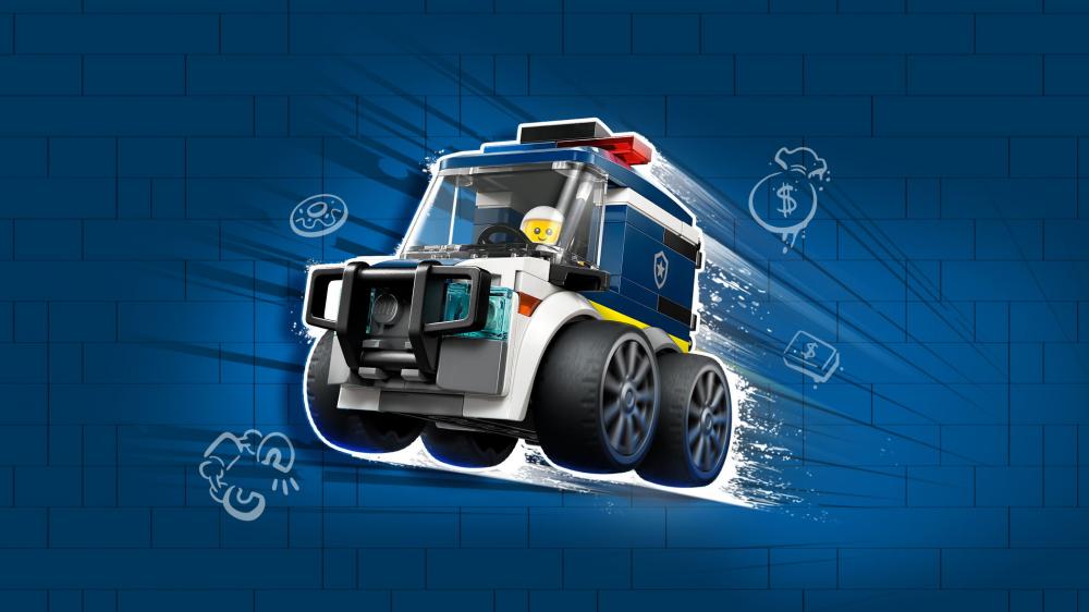 LEGO® City Brick Rides Coole Flitzer - Polizei-Truck 71 Teile 60481