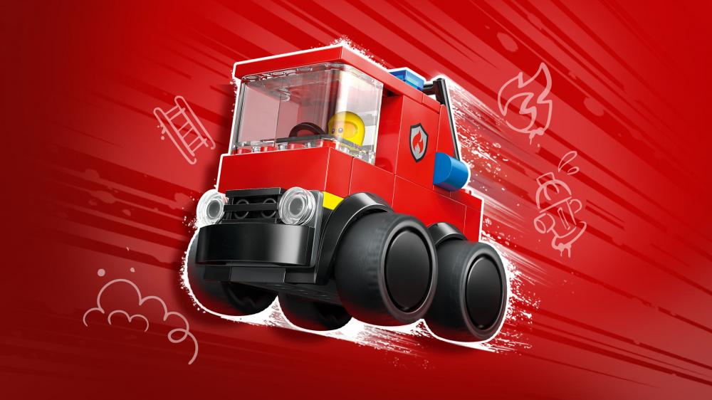 LEGO® City Brick Rides Coole Flitzer - Löschauto 67 Teile 60482