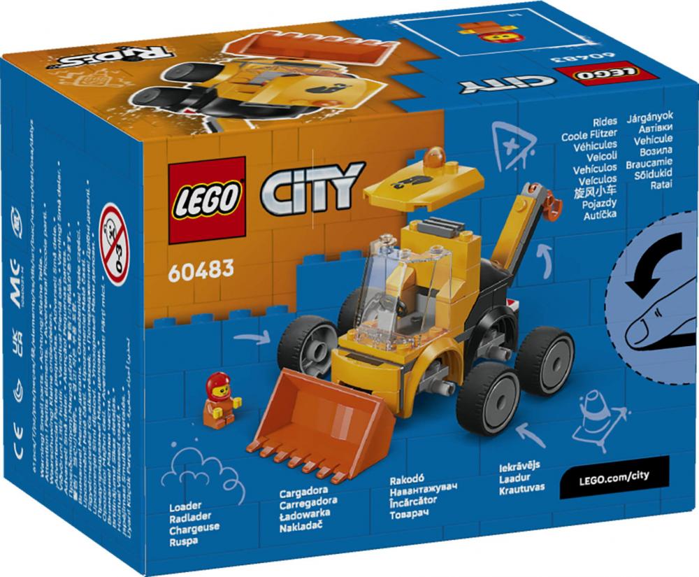 LEGO® City Brick Rides Coole Flitzer - Radlader 61 Teile 60483
