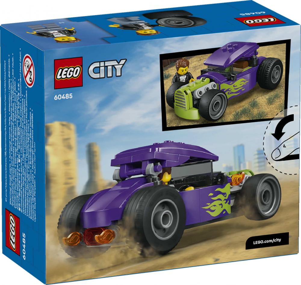 LEGO® City Fahrzeuge Hot Rod 81 Teile 60485