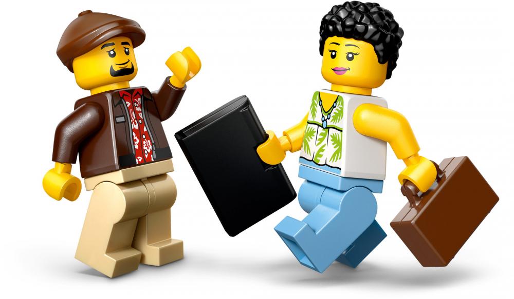 LEGO® City Fahrzeuge Gelbes Taxi 122 Teile 60487