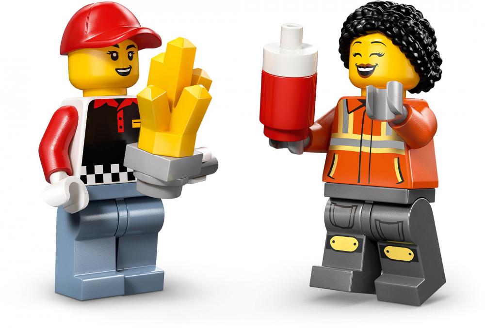 LEGO® City Fahrzeuge Pommes-Truck 216 Teile 60488