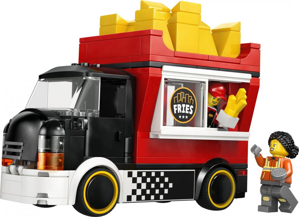 LEGO® City Fahrzeuge Pommes-Truck 216 Teile 60488