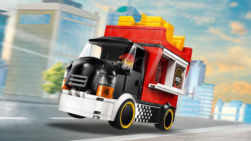LEGO® City Fahrzeuge Pommes-Truck 216 Teile 60488