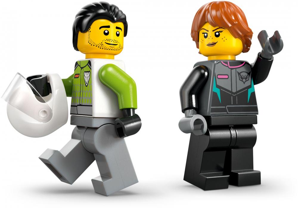 LEGO® City Fahrzeuge Düsenflieger vs. Rennauto 259 Teile 60489