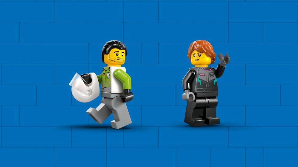 LEGO® City Fahrzeuge Düsenflieger vs. Rennauto 259 Teile 60489