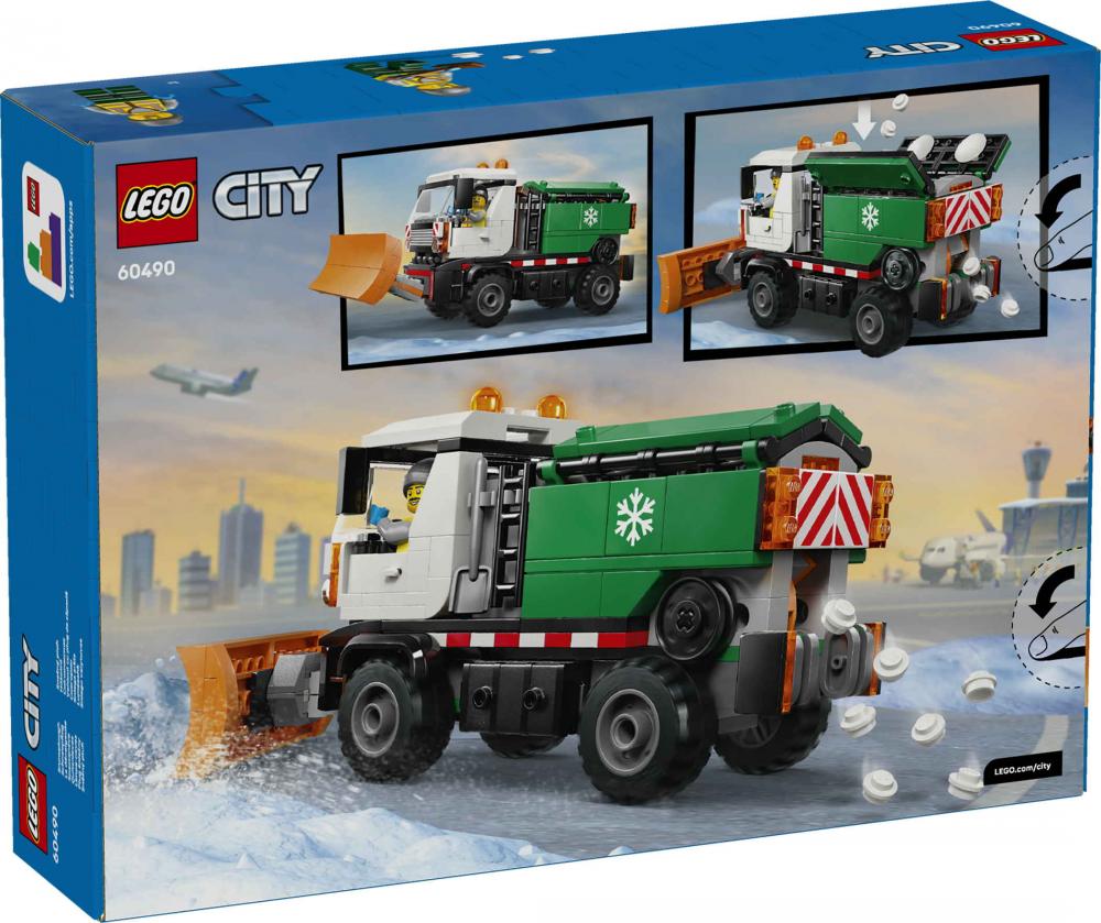 LEGO® City Fahrzeuge Schneepflug 263 Teile 60490