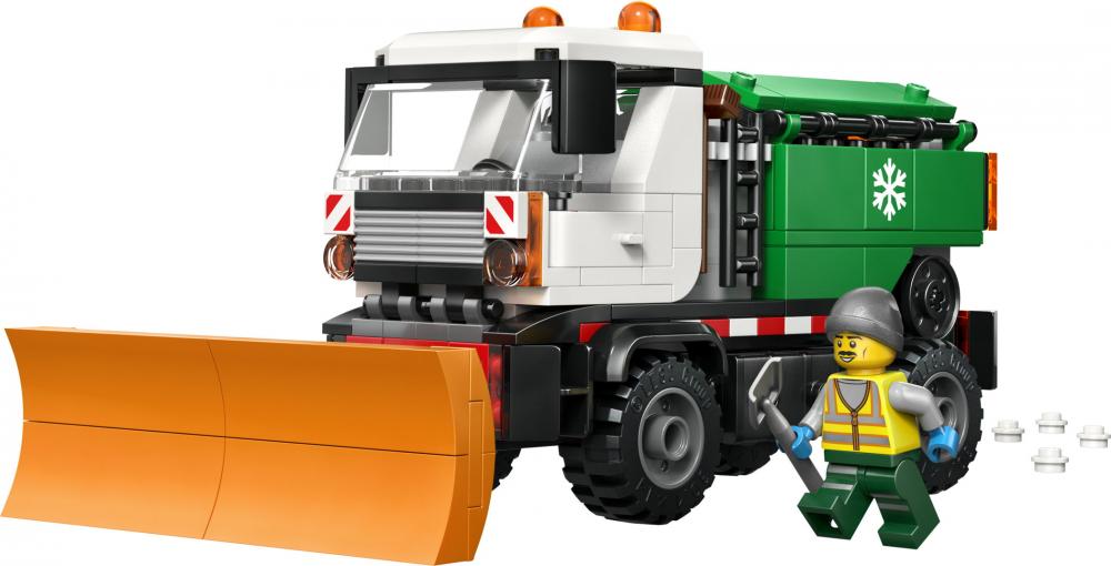 LEGO® City Fahrzeuge Schneepflug 263 Teile 60490