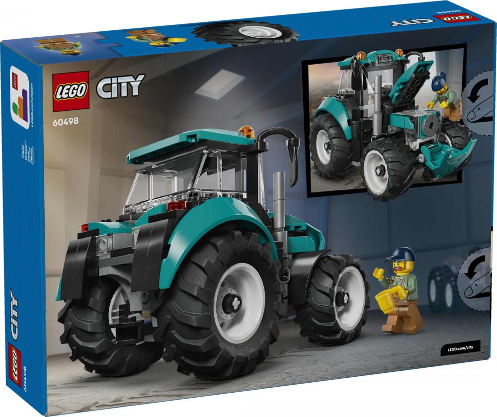 LEGO® City Fahrzeuge Traktor 204 Teile 60498