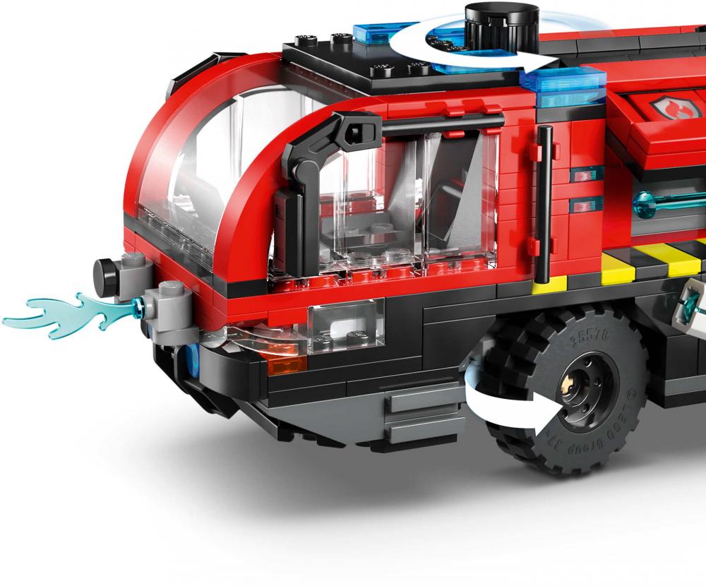 LEGO® City Feuerwehr Flughafenlöschfahrzeug 691 Teile 60499