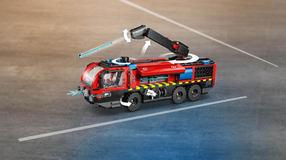 LEGO® City Feuerwehr Flughafenlöschfahrzeug 691 Teile 60499