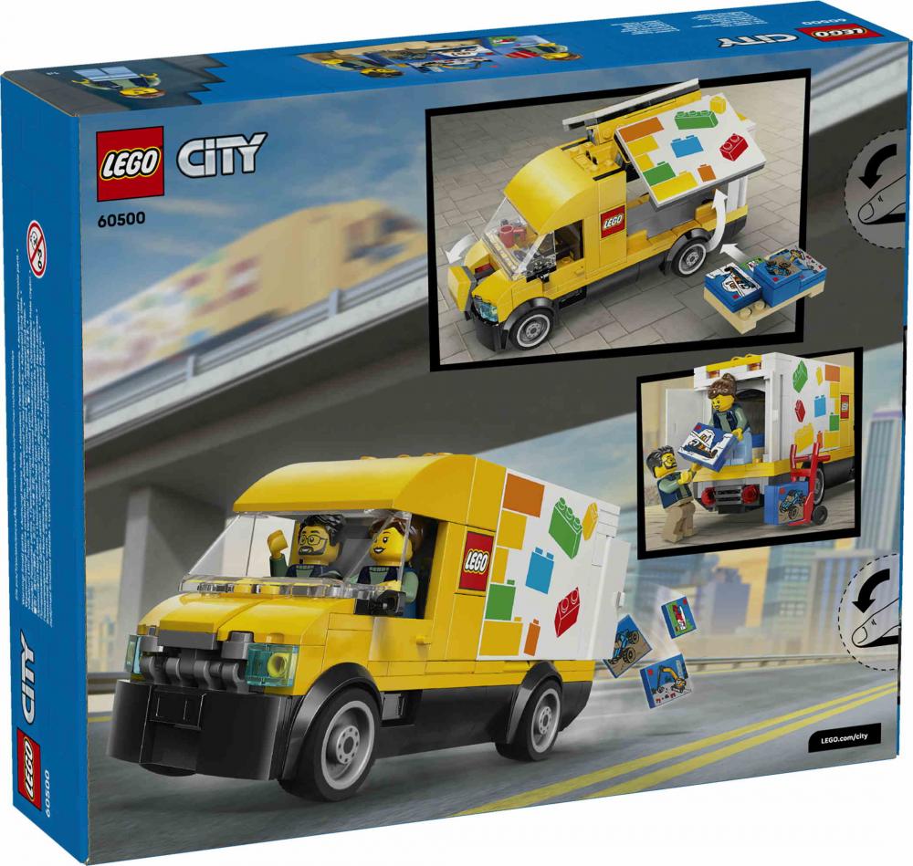 LEGO® City Fahrzeuge Der Lieferwagen 276 Teile 60500