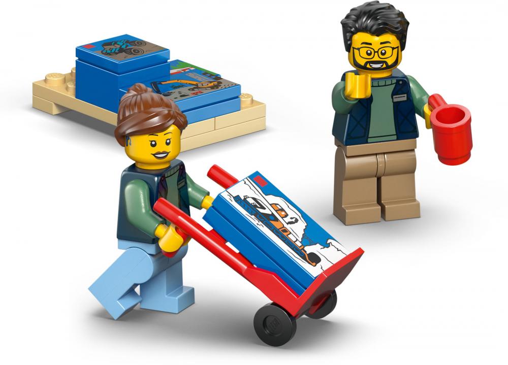 LEGO® City Fahrzeuge Der Lieferwagen 276 Teile 60500