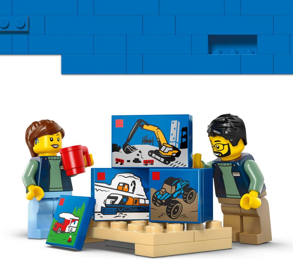 LEGO® City Fahrzeuge Der Lieferwagen 276 Teile 60500