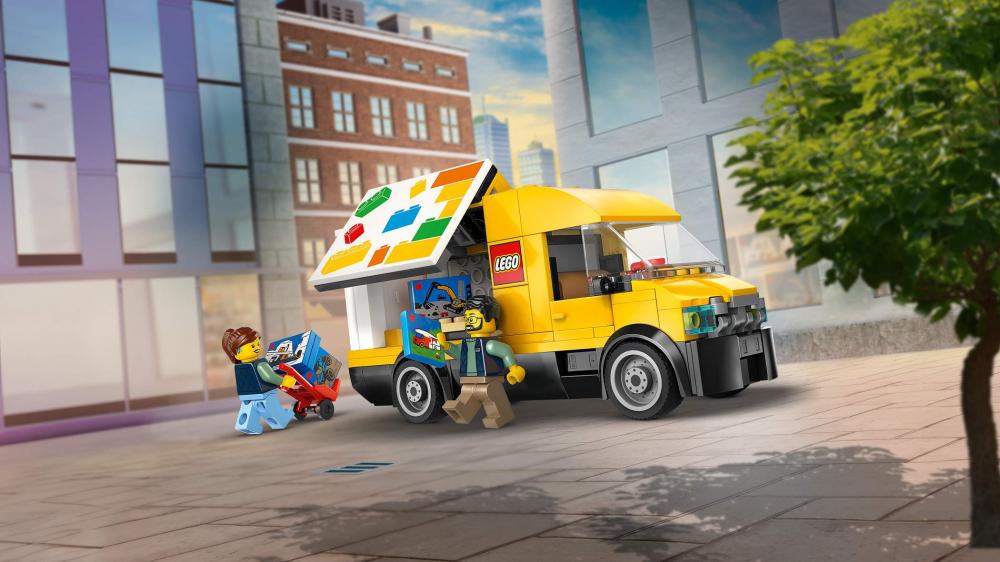 LEGO® City Fahrzeuge Der Lieferwagen 276 Teile 60500