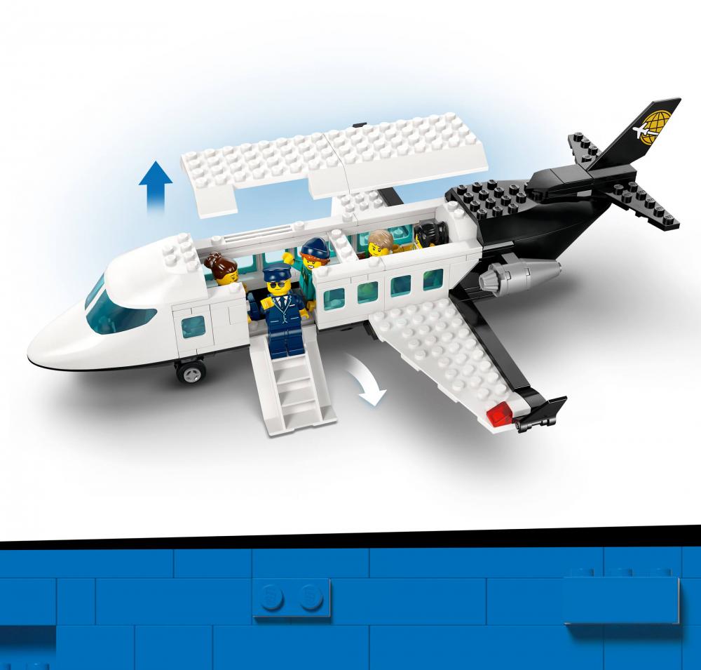 LEGO® City Flughafen mit Flugzeug 887 Teile 60502
