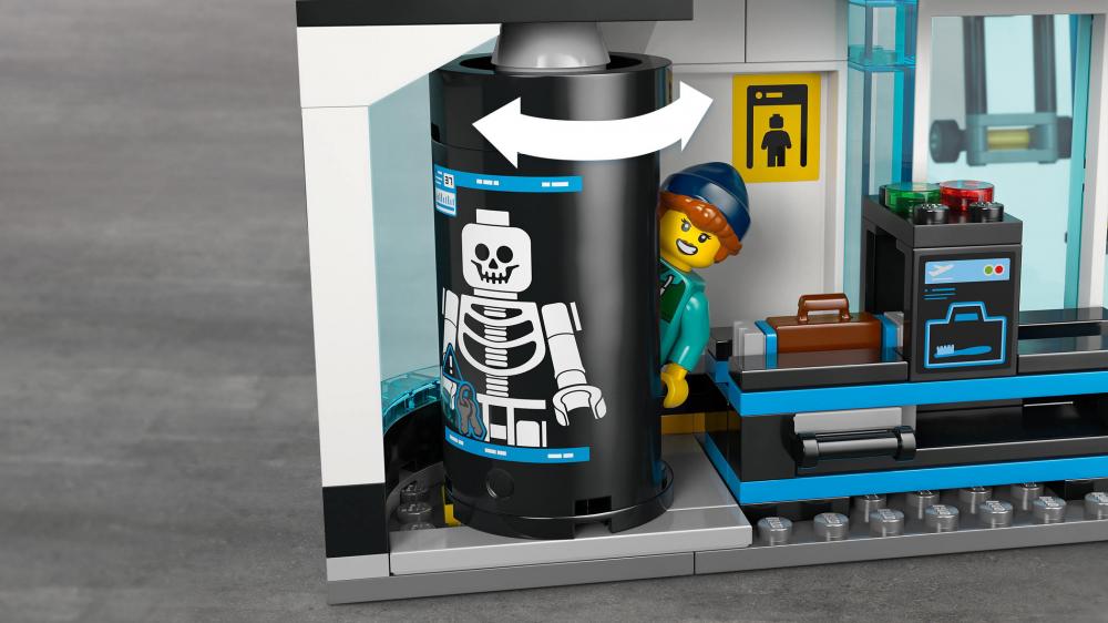 LEGO® City Flughafen mit Flugzeug 887 Teile 60502