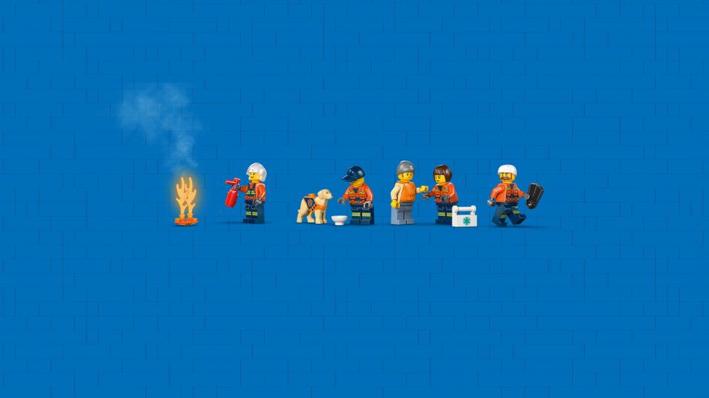 LEGO® City Exploration Rettungsboot der Küstenwache mit Hubschrauber 742 Teile 60504