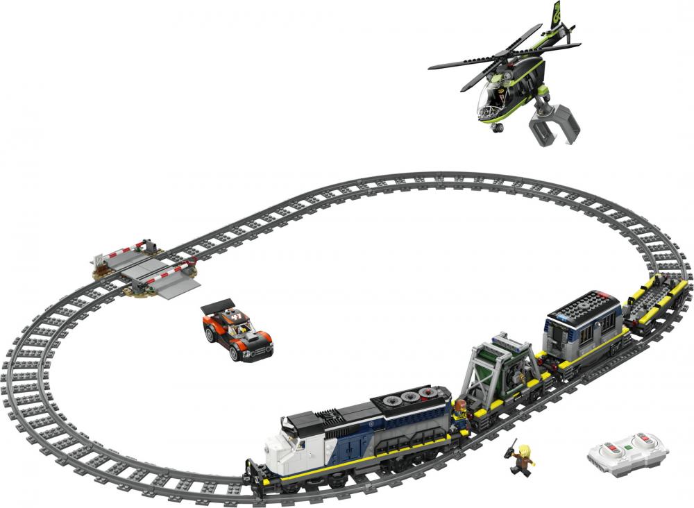LEGO® City Eisenbahn Überfall auf den Polizeizug 1313 Teile 60508
