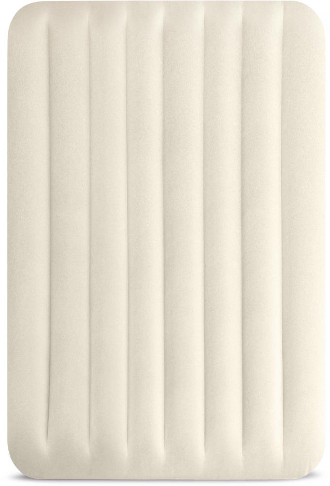 Intex Indoor und Outdoor Luftbett Full Deluxe Single-High Airbed aufblasbar 191 x 137 x 25 cm 64102