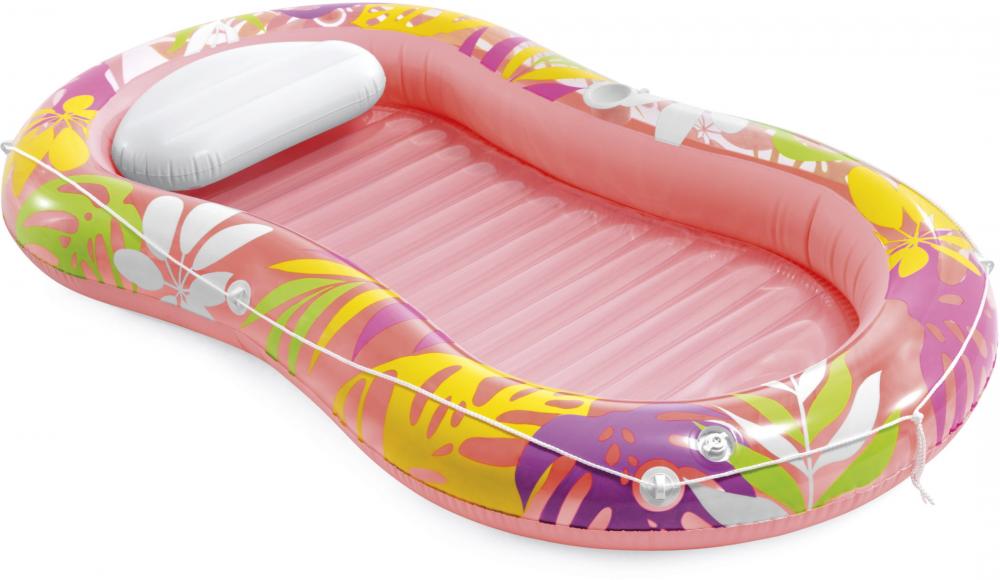 Intex Luftmatratze Tropical Oasis Lounge zufällige Auswahl 206cm x 122cm 57803EU