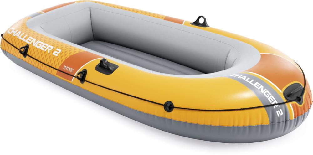 Intex Schlauchboot Sport Challenger 2 Set inkl Paddel + Pumpe 2 Personen 236 x 114 x 41cm 66312NP