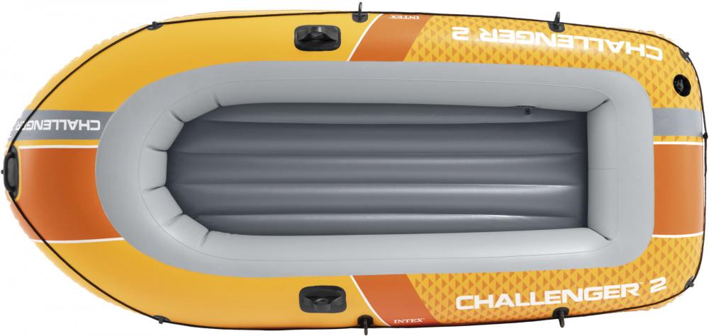 Intex Schlauchboot Sport Challenger 2 Set inkl Paddel + Pumpe 2 Personen 236 x 114 x 41cm 66312NP