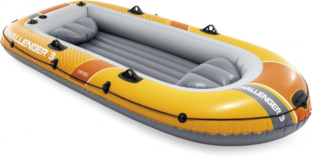 Intex Schlauchboot Sport Challenger 3 Set inkl Paddel + Pumpe 3 Personen 295 x 137 x 43cm 66313NP