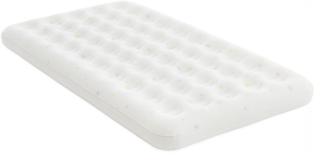 Intex Luftbett Kinder Reisebett aufblasbar mit Handpumpe beige 168cm x 107cm x 25cm 66811NP