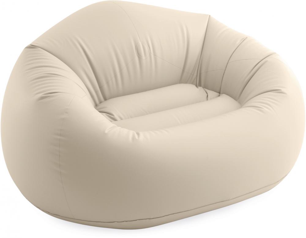 Intex Sessel Beanless Bag beige aufblasbar 137 x 127 x 74cm 66505NP